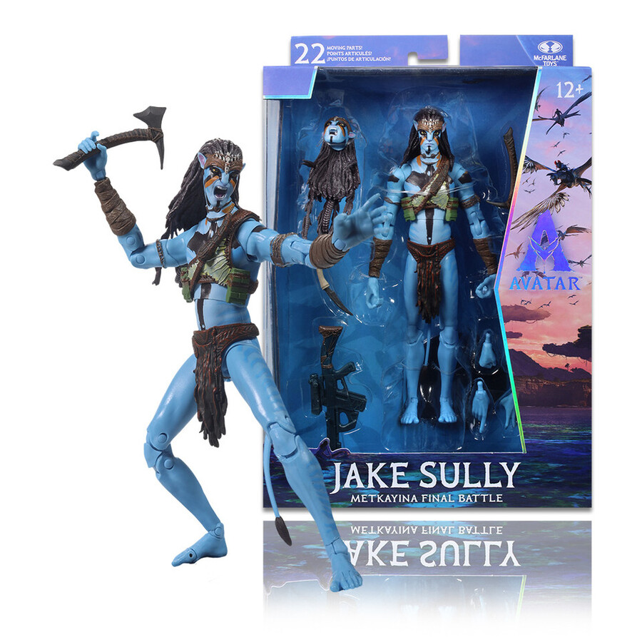 figura de jake sully en la batalla final de metkayina avatar fuego y ceniza de 7