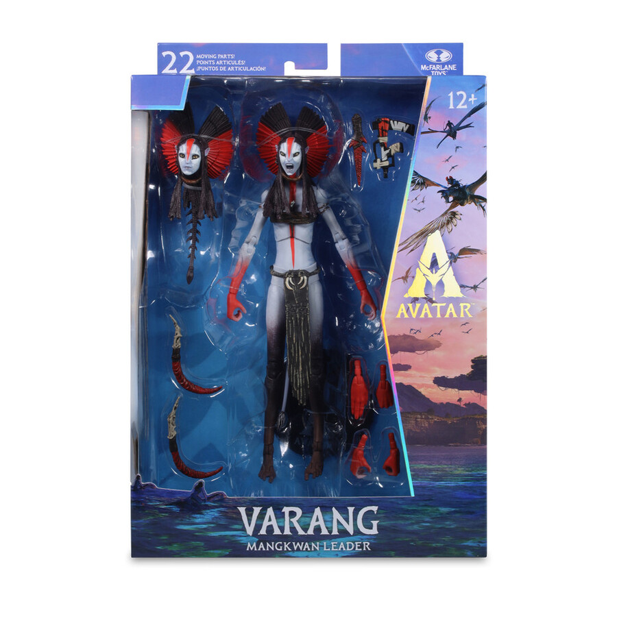 figura de 7 de varang líder mangkwan avatar fuego y ceniza