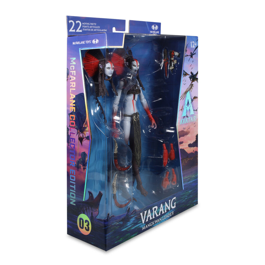 figura de 7 de varang líder mangkwan avatar fuego y ceniza