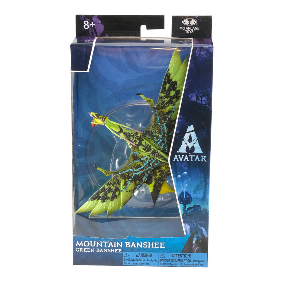 figura de banshee de la montaña - banshee verde película avatar de world of pandora