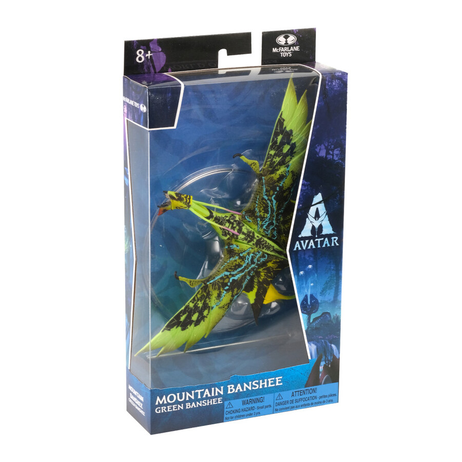 figura de banshee de la montaña - banshee verde película avatar de world of pandora
