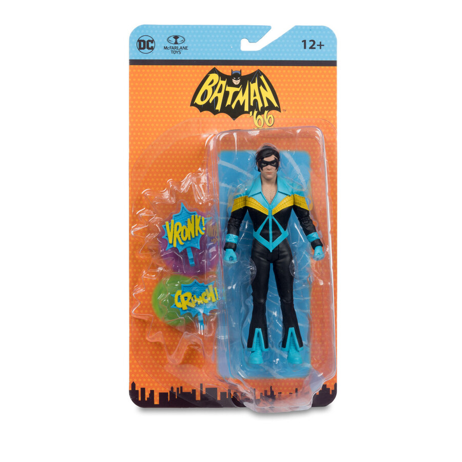 figura de nightwing dc retro batman 66 comic de 6