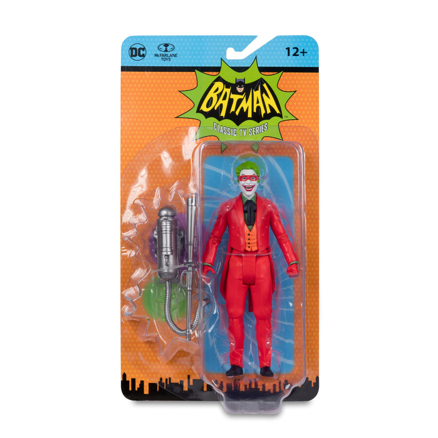 figura de 6 del joker enmascarado dc retro batman 66