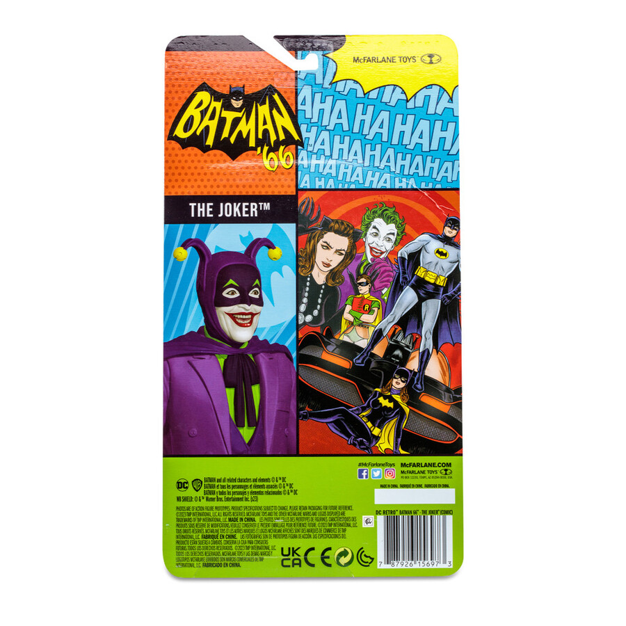 figura de 6 del joker dc retro batman 66 comic