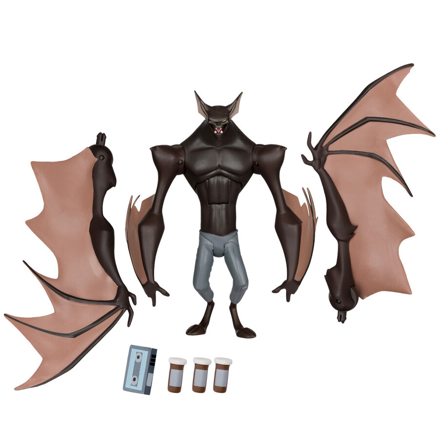 figura de 6 de man-bat batman las aventuras de la serie animada gold label