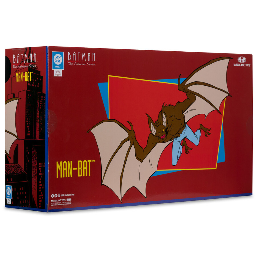 figura de 6 de man-bat batman las aventuras de la serie animada gold label