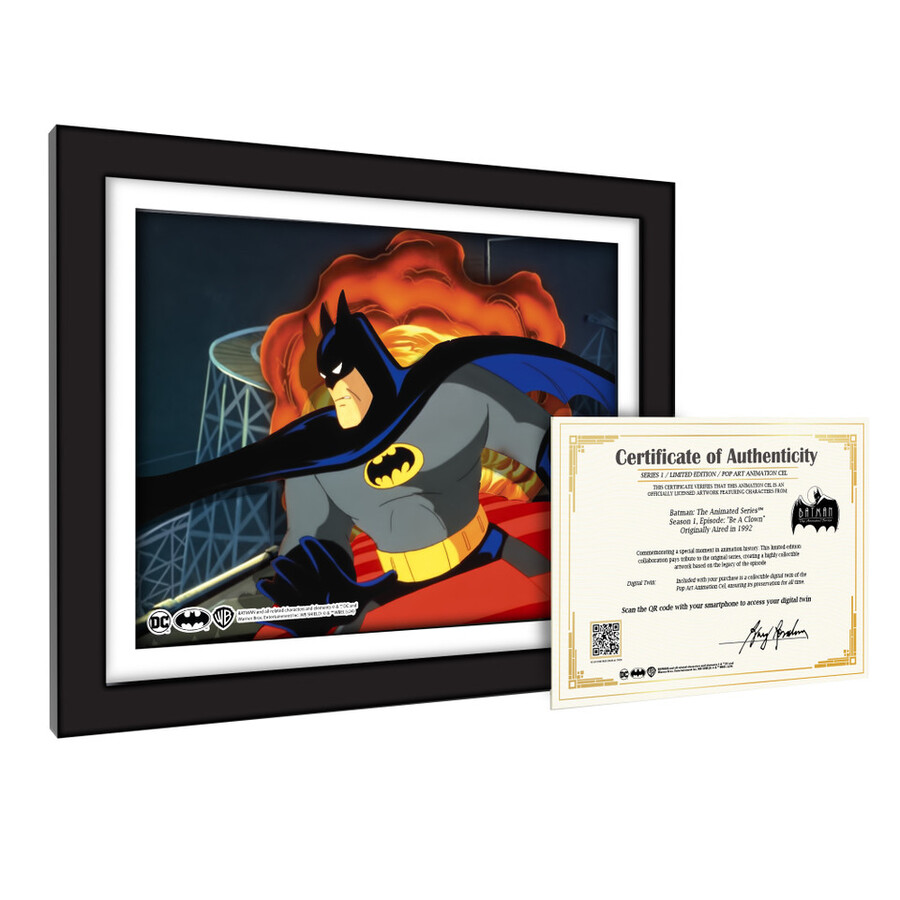 sé un payaso 1010 escena de arte celta de animación de batman