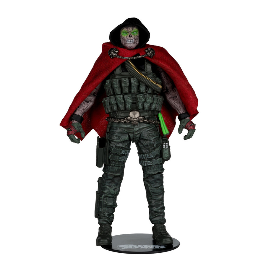 figura gold label de 7 de burned spawn call of duty autograph series