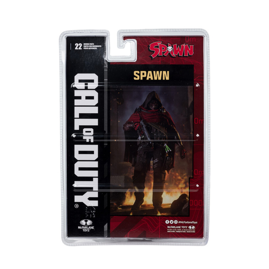 figura gold label de 7 de burned spawn call of duty autograph series