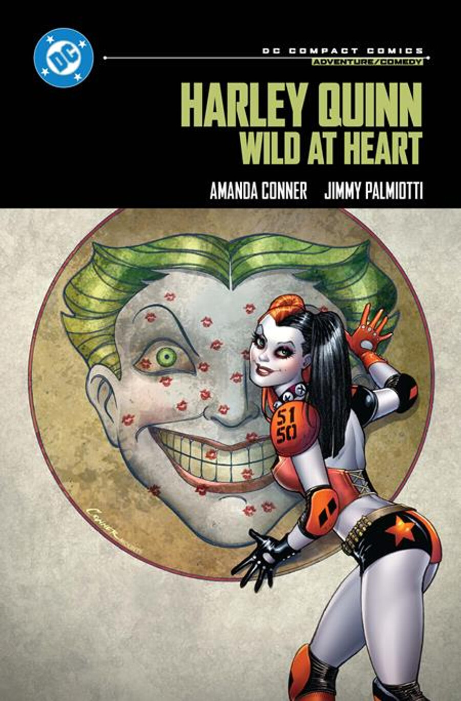 cómic harley quinn wild at heart tp edición dc compact comics