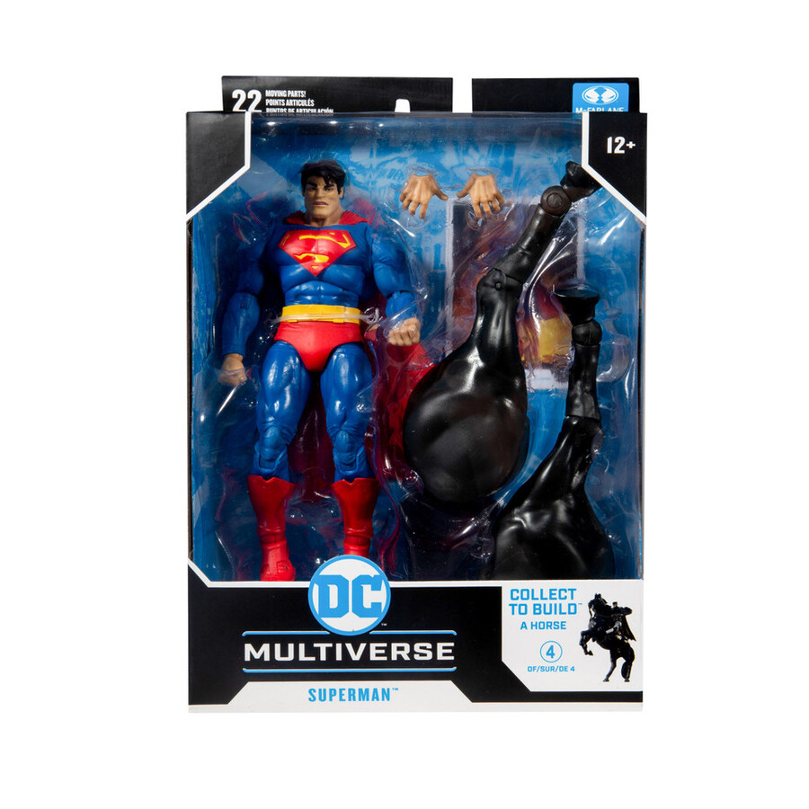 superman batman el regreso del caballero oscuro figura para armar de 7 de dc