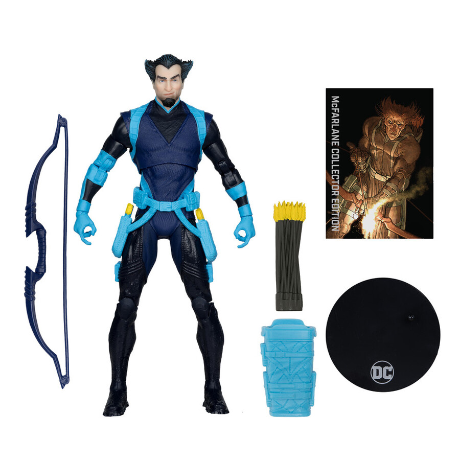 paquete de edición de coleccionista de mcfarlane de dark archer flecha verdedarkstars darkstars rising 2 figuras de 7