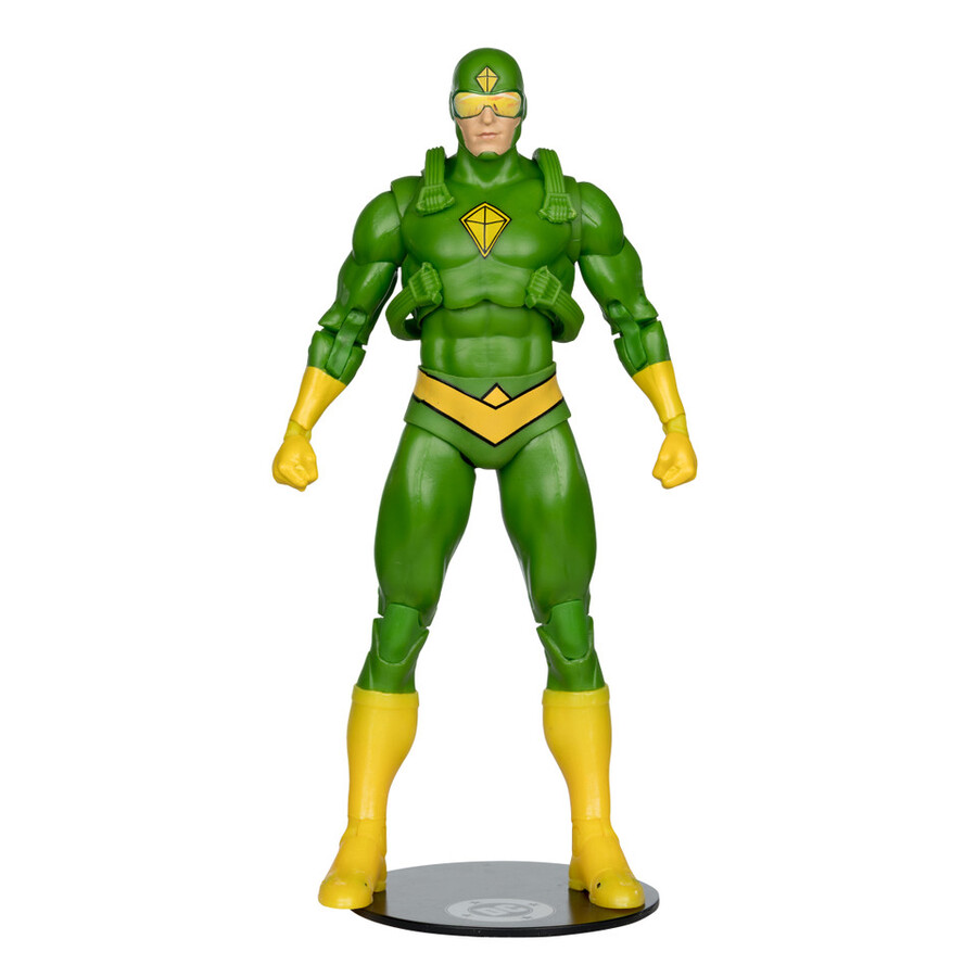figura de mcfarlane edición coleccionista gold label de 7 de kite-man batman rogues