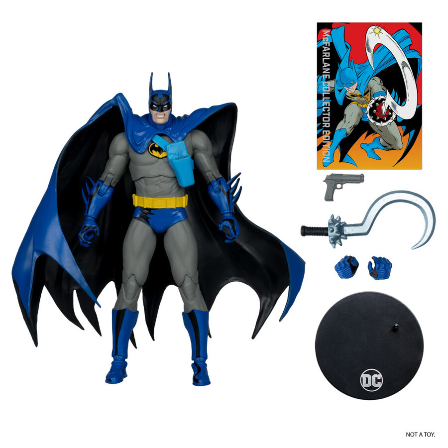 batman batman año dos edición coleccionista mcfarlane estuche sellado de fábrica 6 con chase