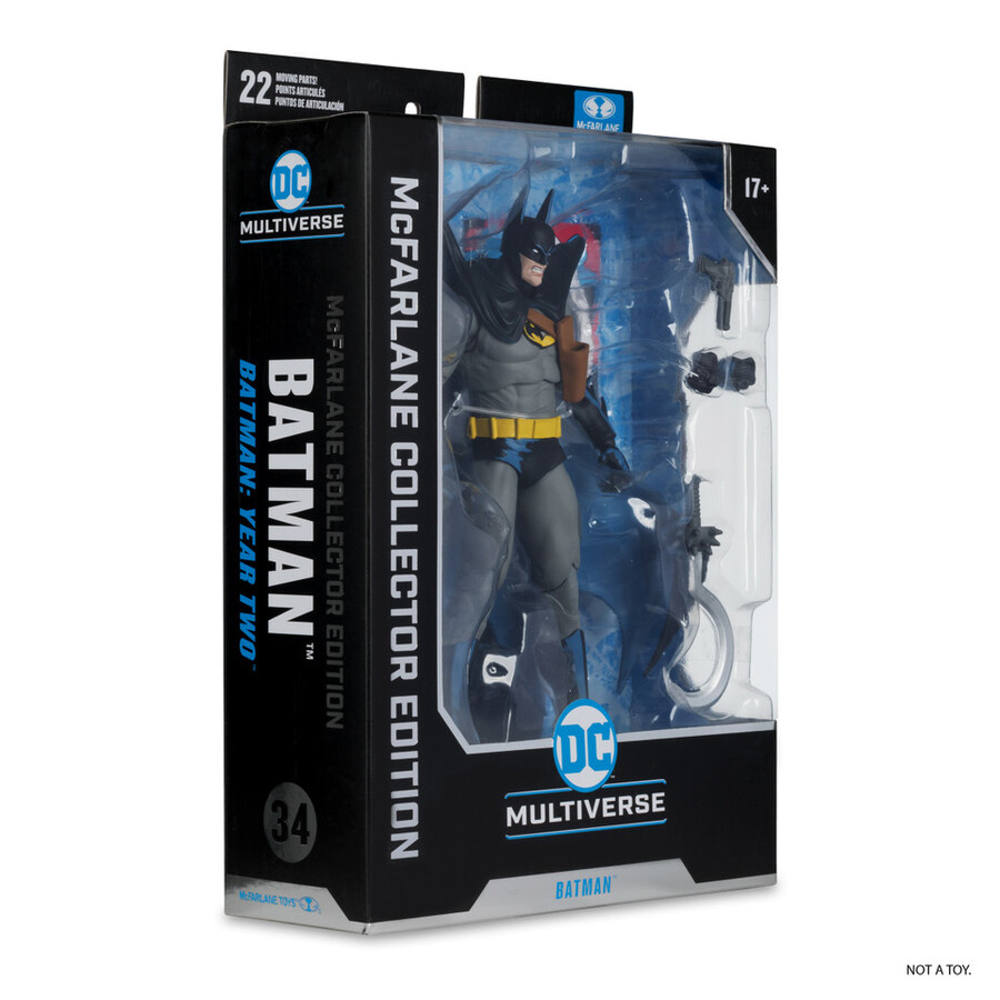 batman batman año dos edición coleccionista mcfarlane estuche sellado de fábrica 6 con chase
