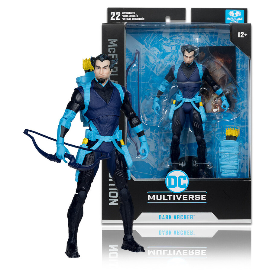 edición de coleccionista de dark archer flecha verde mcfarlane caja sellada de fábrica 6 con chase