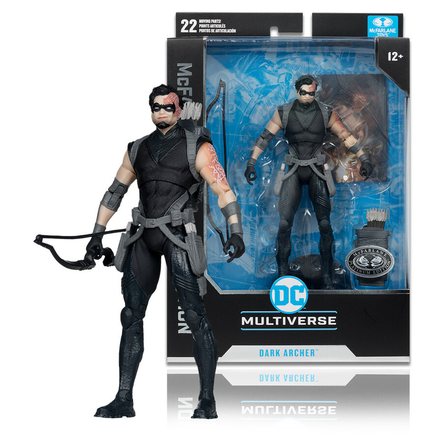 edición de coleccionista de dark archer flecha verde mcfarlane caja sellada de fábrica 6 con chase