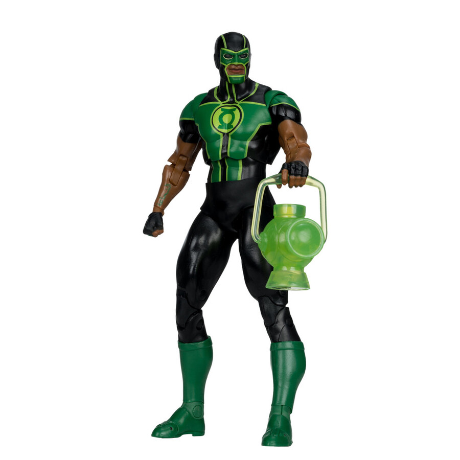linterna verde simon baz grid forever evil mister terrific jsa y superman superman película de 1978. edición de coleccionista de mcfarlane 4 figuras de 7.