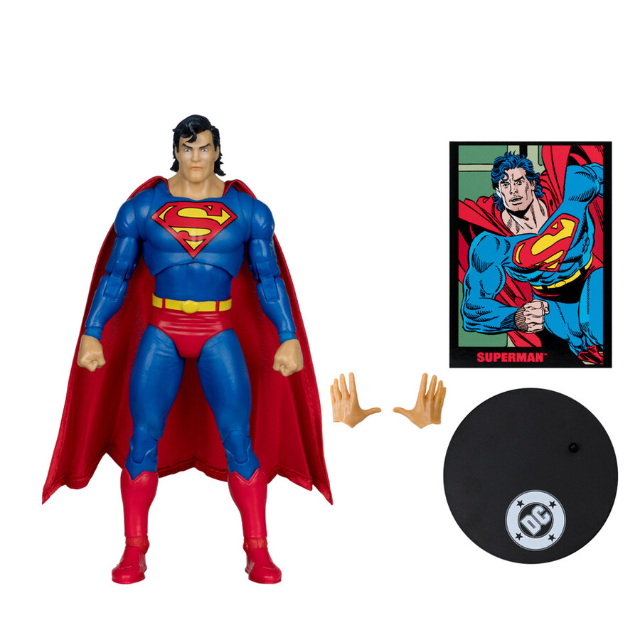 paquete de perforadoras de páginas de superman hora ceroel guasón crisis en tierras infinitas con cómics 2 figuras de 7