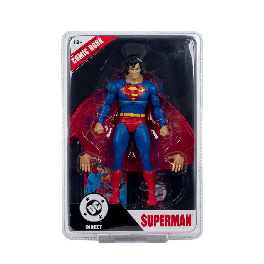 paquete de perforadoras de páginas de superman hora ceroel guasón crisis en tierras infinitas con cómics 2 figuras de 7