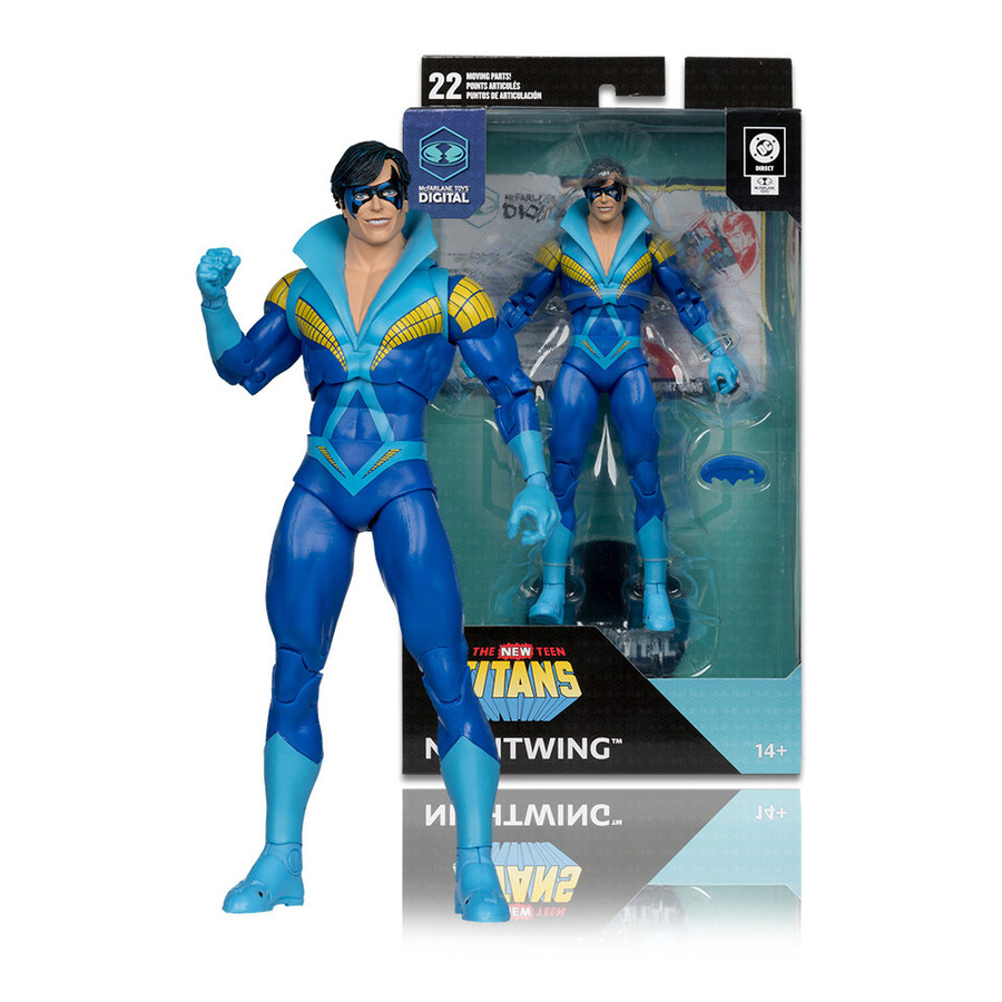 batgirl stephanie brownbatman tierra de nadiemonarca dc countdownnightwing jóvenes titanes paquete de 4 figuras de 7 con coleccionables digitales de mcfarlane toys