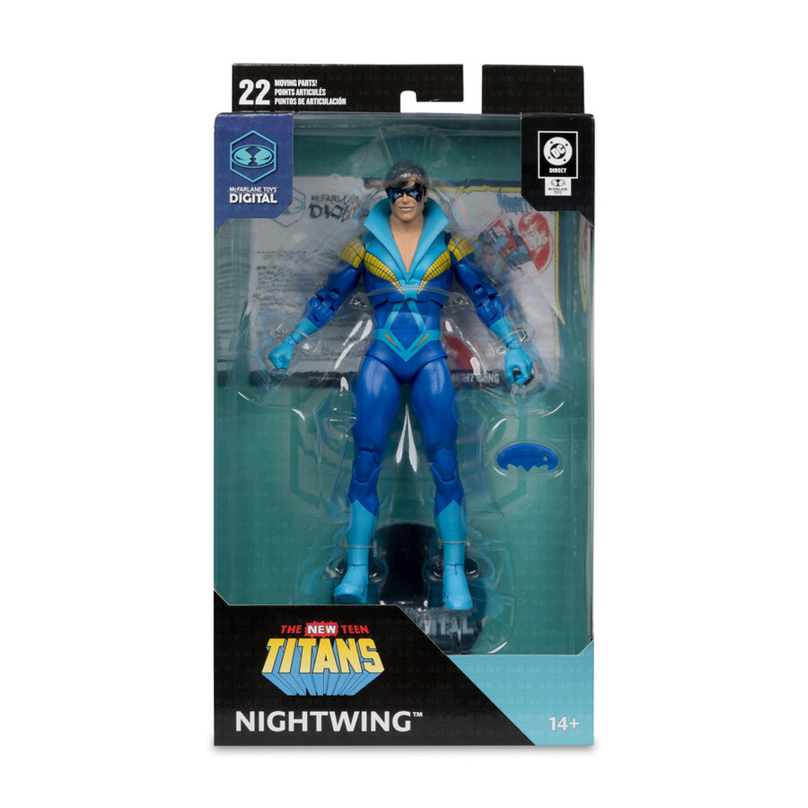 batgirl stephanie brownbatman tierra de nadiemonarca dc countdownnightwing jóvenes titanes paquete de 4 figuras de 7 con coleccionables digitales de mcfarlane toys