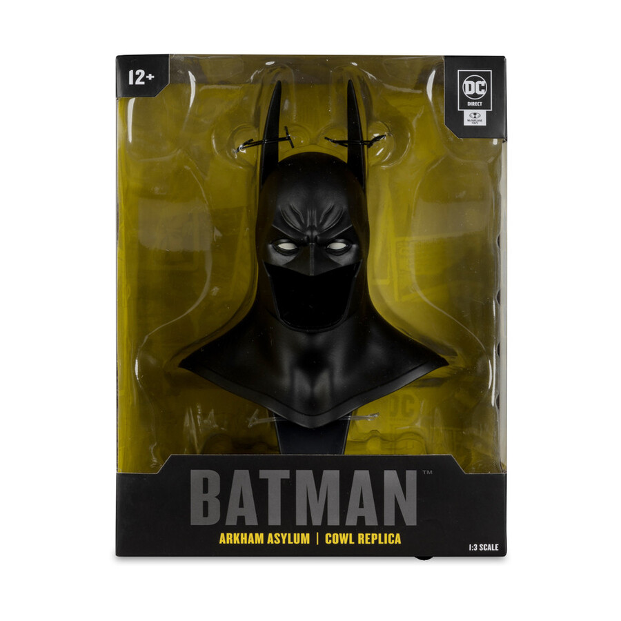 réplica de la capucha de batman arkham asylum a escala 13