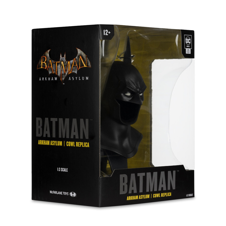 réplica de la capucha de batman arkham asylum a escala 13