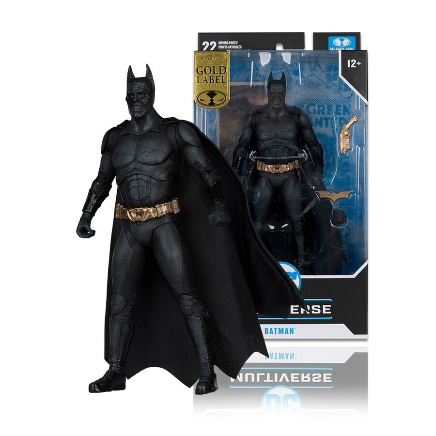 figura de batman batman begins gold label de 7