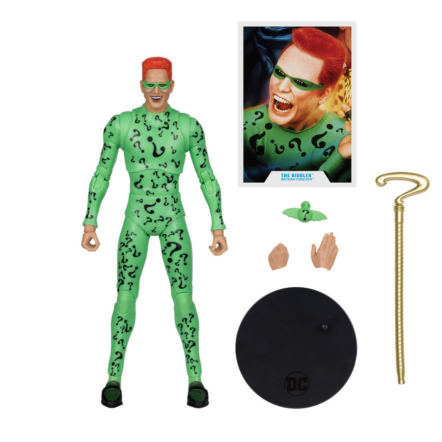 figura para armar de 7 de el acertijo batman forever