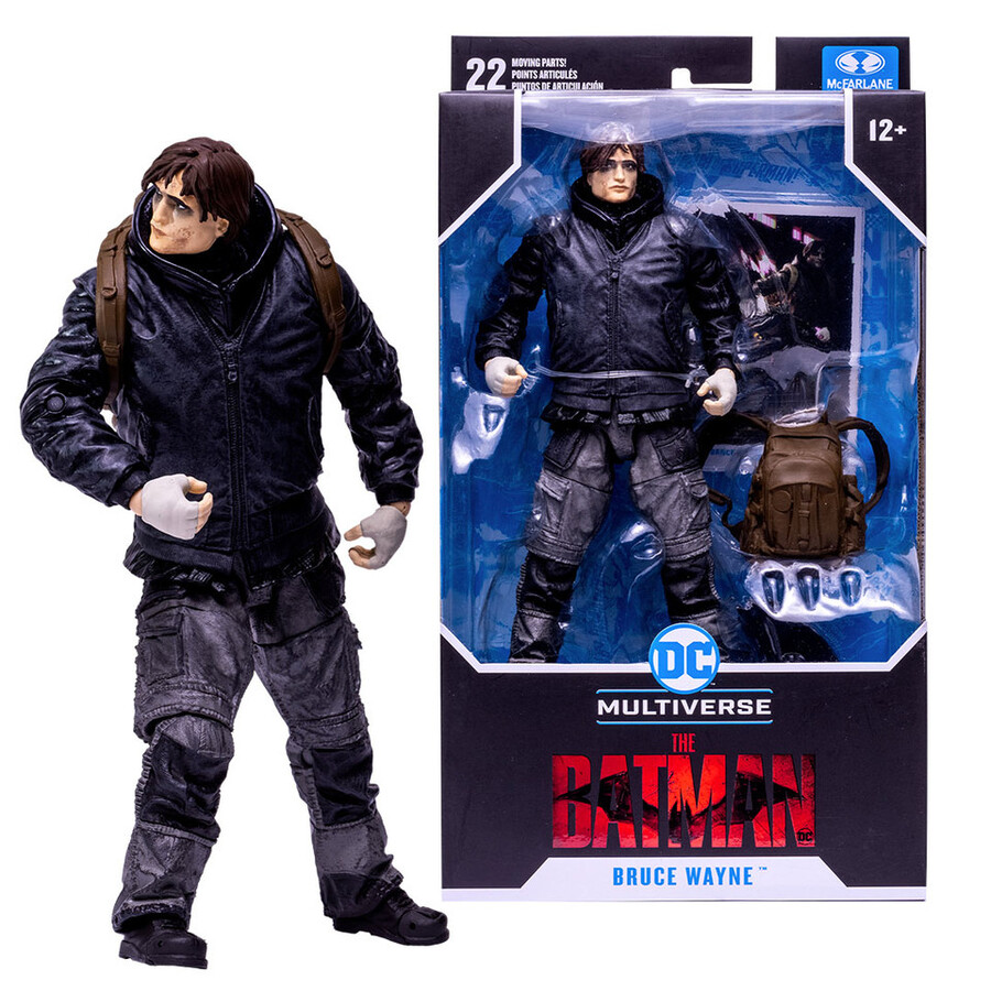 figura de bruce wayne drifter unmasked variant the batman de 7
