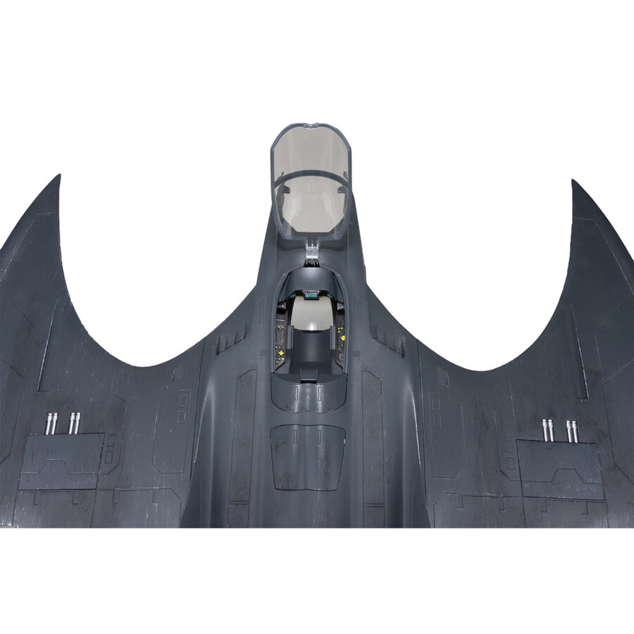 batwing la película flash vehículo gold label exclusivo de la tienda de juguetes mcfarlane