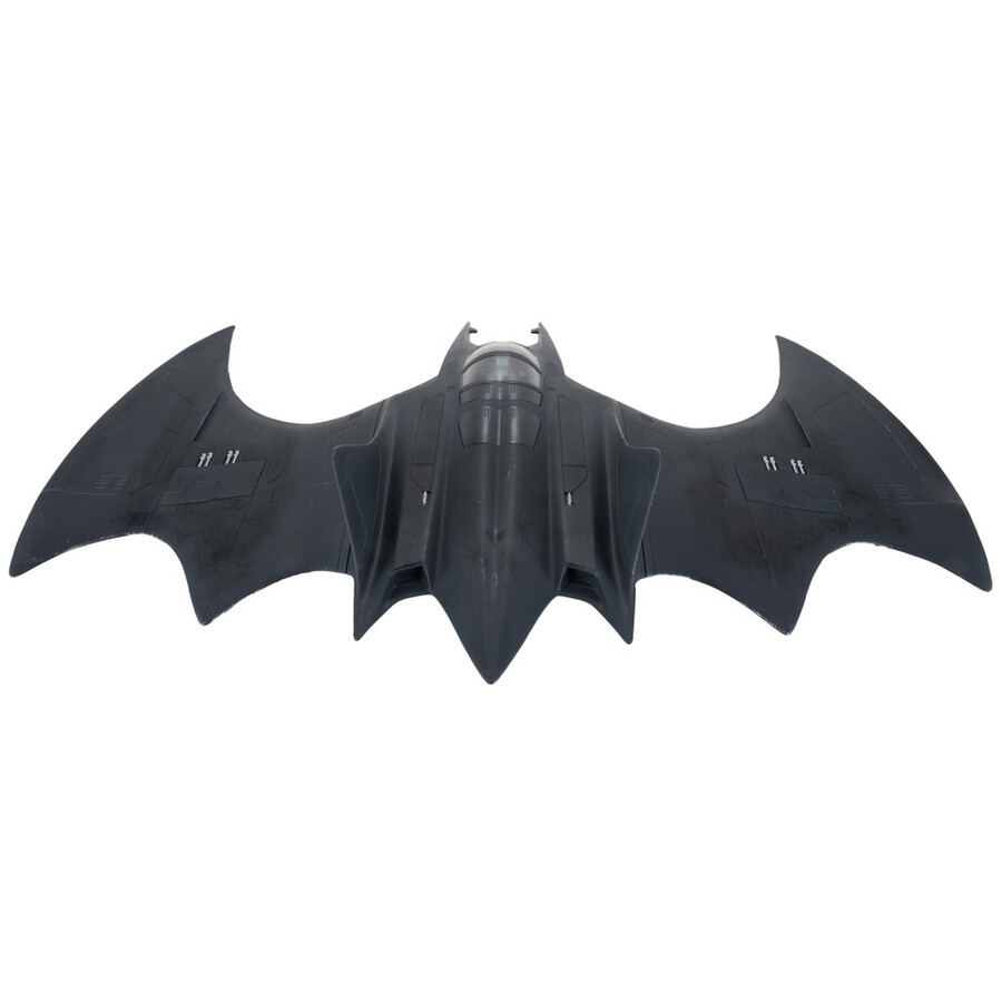 batwing la película flash vehículo gold label exclusivo de la tienda de juguetes mcfarlane