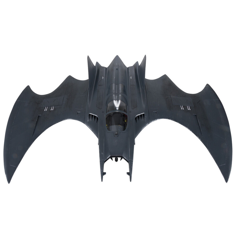 batwing la película flash vehículo gold label exclusivo de la tienda de juguetes mcfarlane