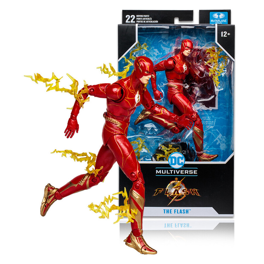 figura de 7 de the flash la película de flash