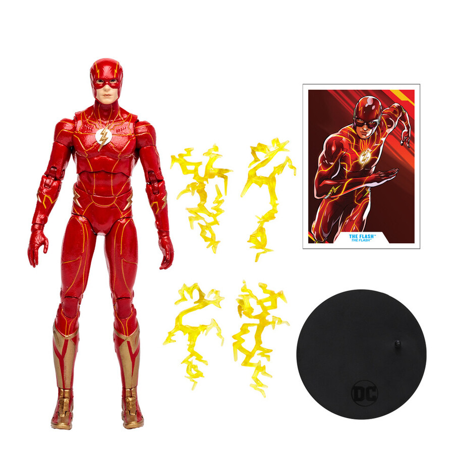 figura de 7 de the flash la película de flash