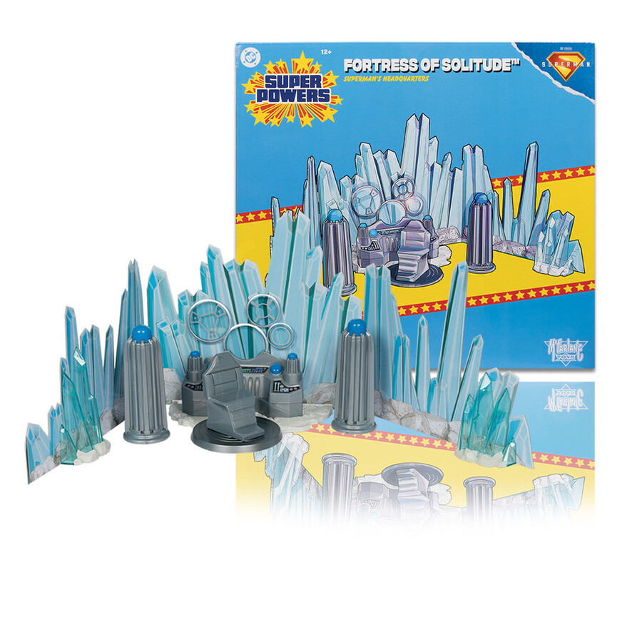 set de juego fortaleza de la soledad película de superman