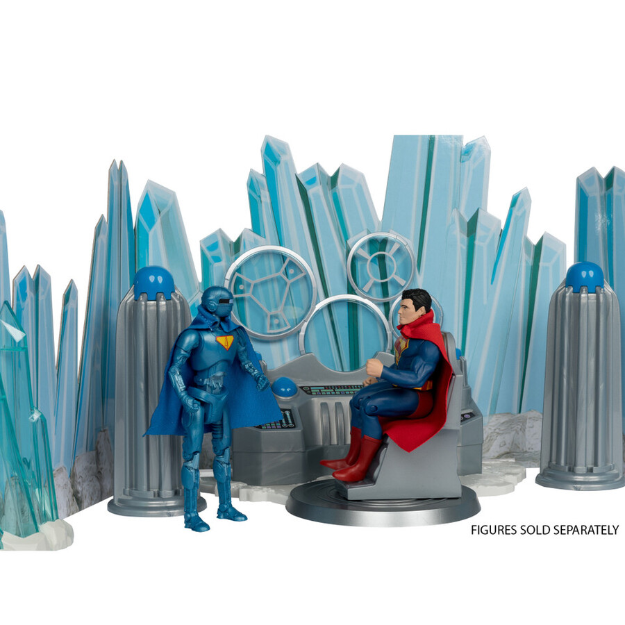 set de juego fortaleza de la soledad película de superman