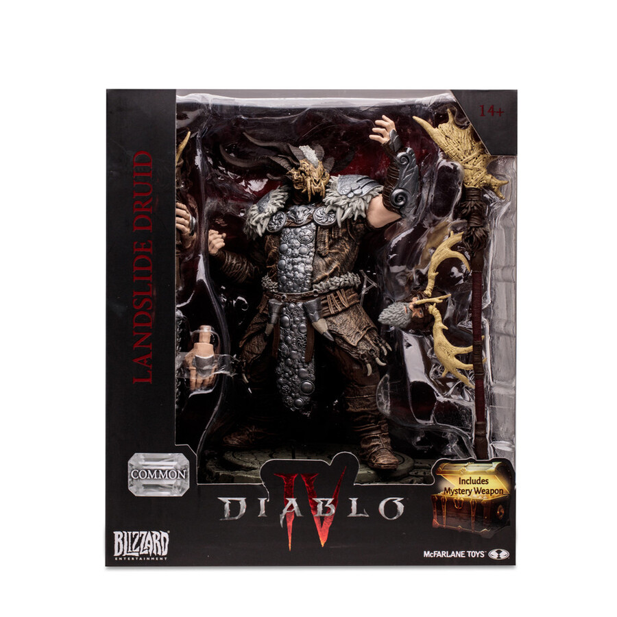 bárbaro golpe mortaldruida deslizamientohechicera relámpago hidranigromante espíritu Óseo lote común diablo iv 4 figuras a escala 112