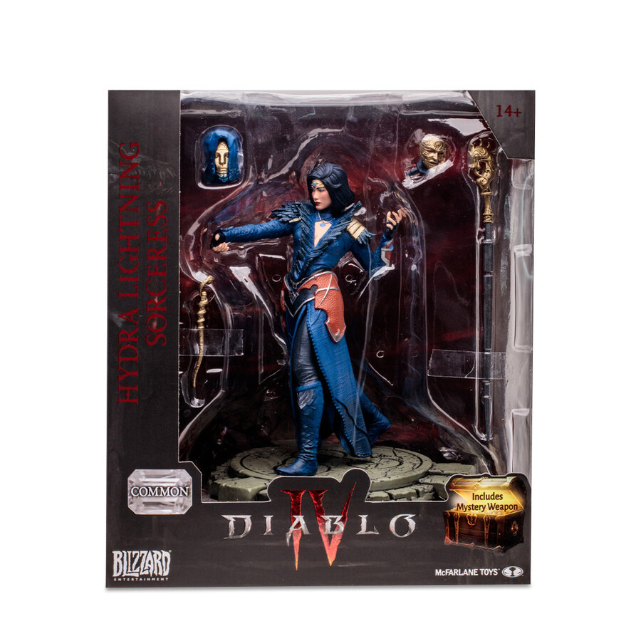bárbaro golpe mortaldruida deslizamientohechicera relámpago hidranigromante espíritu Óseo lote común diablo iv 4 figuras a escala 112