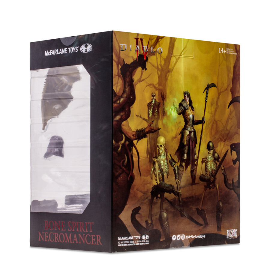nigromante de espíritu óseo figura común diablo iv a escala 112