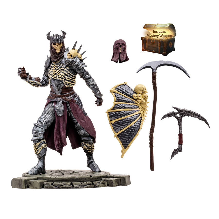 nigromante de espíritu óseo figura común diablo iv a escala 112