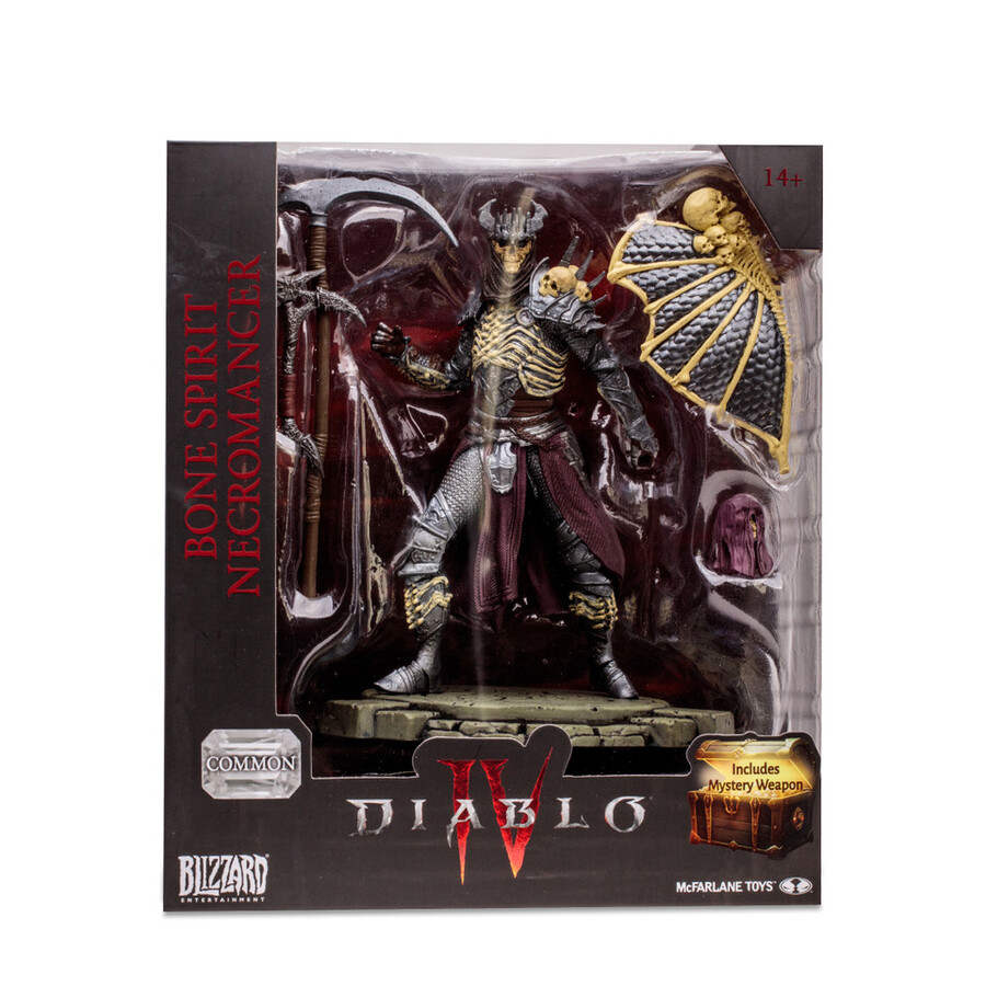 nigromante de espíritu óseo figura común diablo iv a escala 112