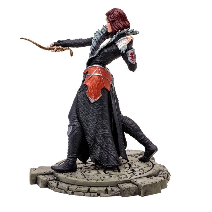 figura posada de la hechicera de las espadas de hielo Épica diablo iv a escala 112