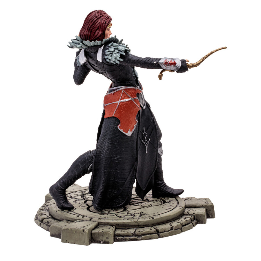 figura posada de la hechicera de las espadas de hielo Épica diablo iv a escala 112