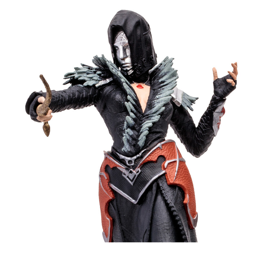 figura posada de la hechicera de las espadas de hielo Épica diablo iv a escala 112