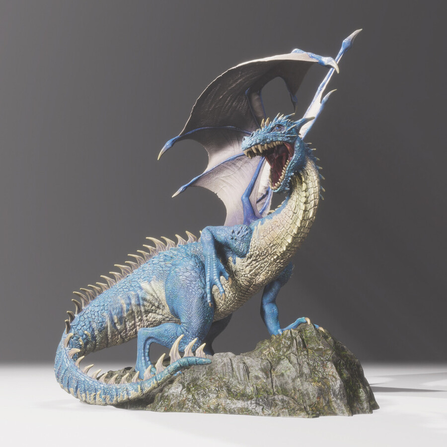 colección digital de la serie dragones eternos de mcfarlane