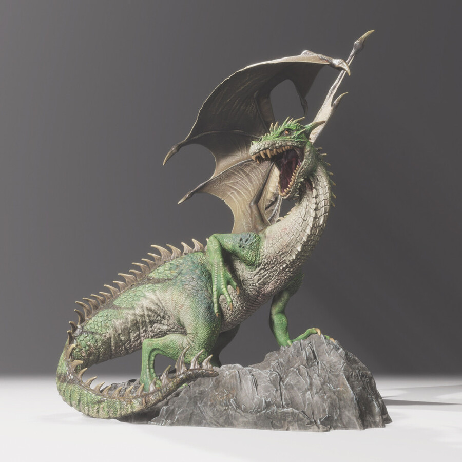 colección digital de la serie dragones eternos de mcfarlane