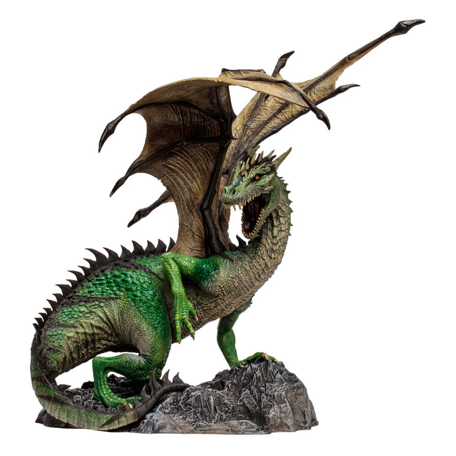 mcfarlanes dragons - serie 8 eternal clan gold label exclusiva con coleccionable digital