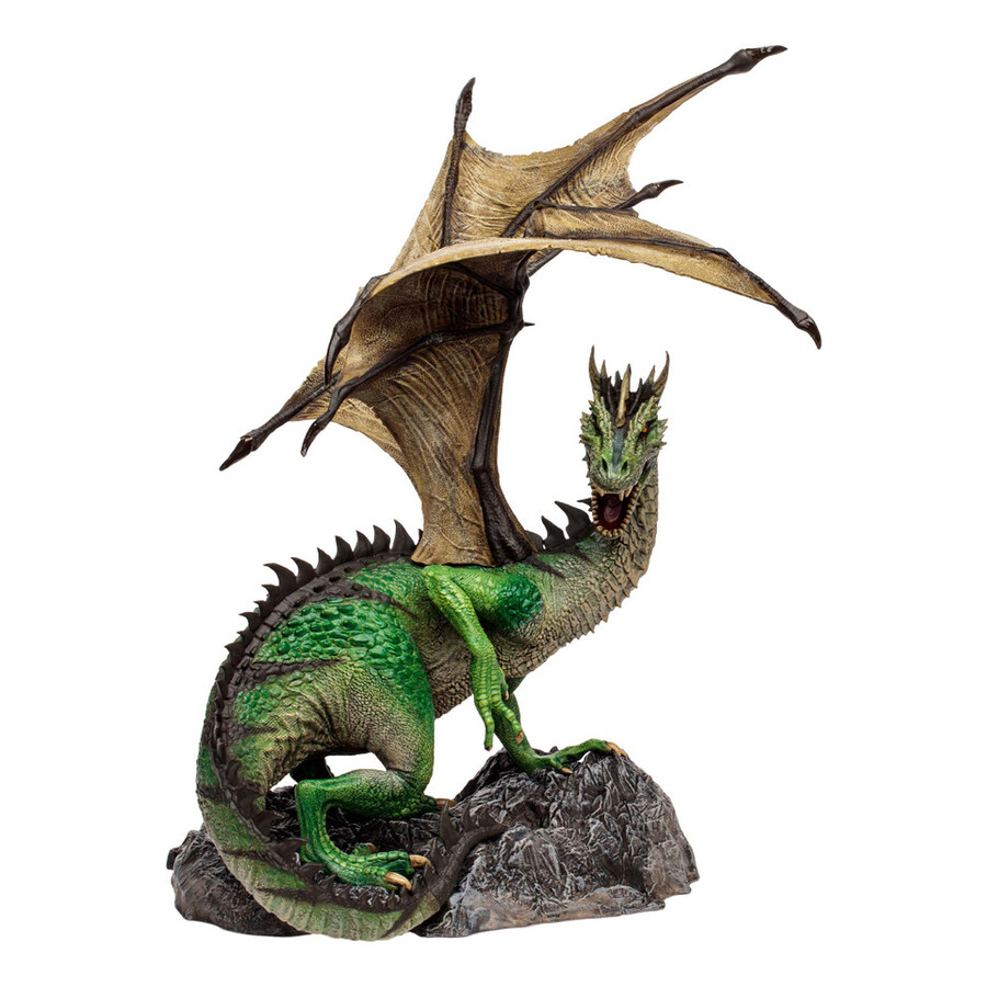 mcfarlanes dragons - serie 8 eternal clan gold label exclusiva con coleccionable digital